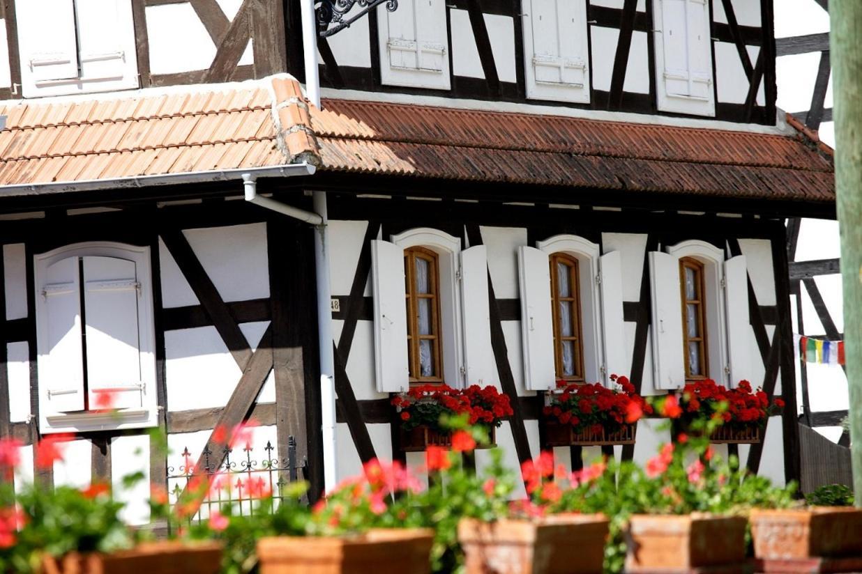 Gites Et Chambres D'Hotes Maison Ungerer Hunspach Exteriör bild