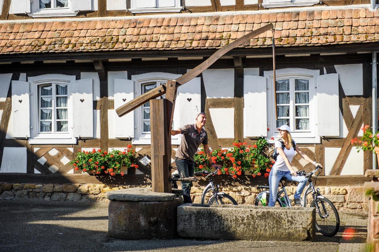 Gites Et Chambres D'Hotes Maison Ungerer Hunspach Exteriör bild