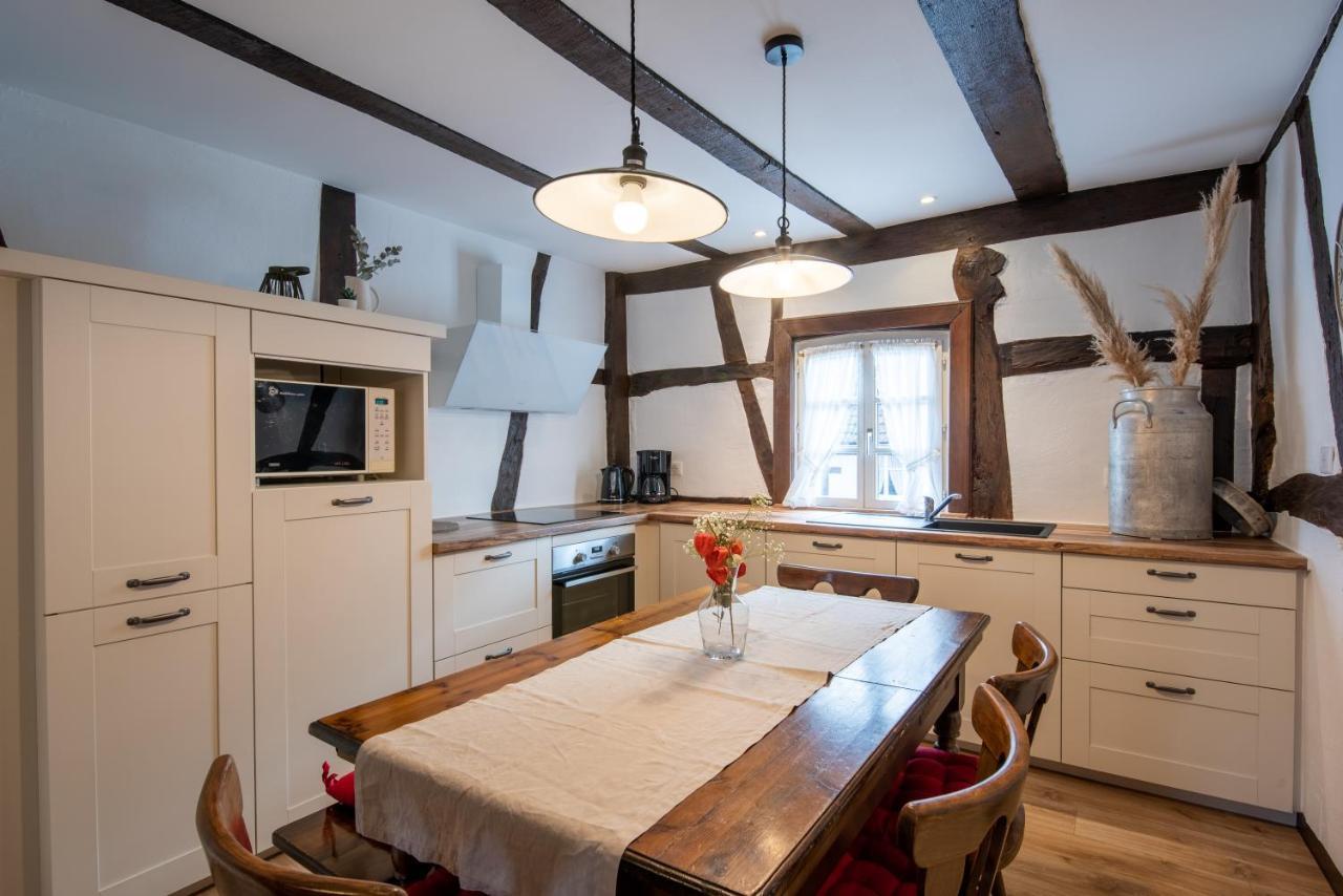 Gites Et Chambres D'Hotes Maison Ungerer Hunspach Exteriör bild