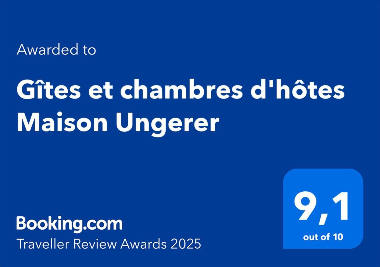 Gites Et Chambres D'Hotes Maison Ungerer Hunspach Exteriör bild